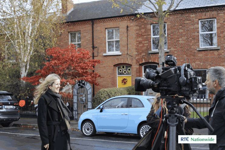 RTE Nationwide Dublin Artist Gerard Byrne Plein Air Painting