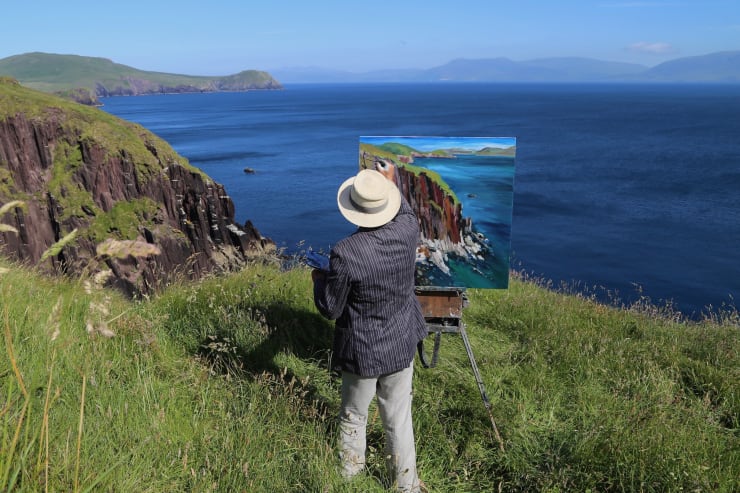 Gerard Byrne Artist Commission Painting Art Gallery Dublin