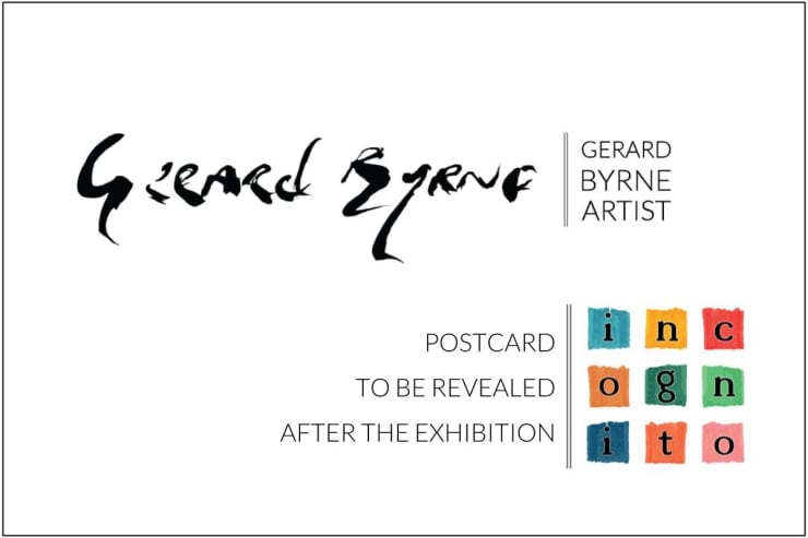 Gerard Byrne Incognito postcard No 1