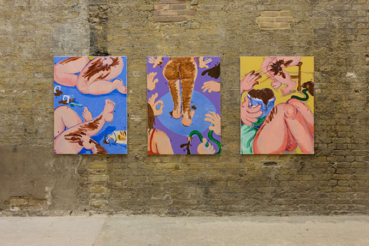 Olivia Sterling, Really Rough Scrubbing Brush, Installation view, 2021. Goldsmiths CCA. Courtesy of the artist.