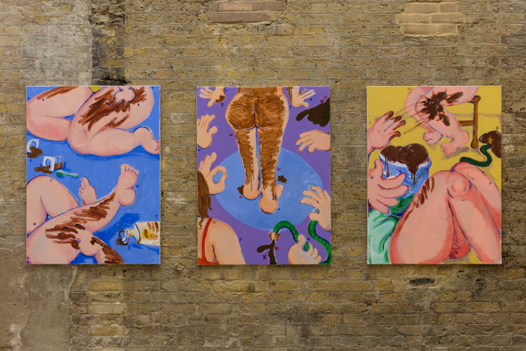 Olivia Sterling, Really Rough Scrubbing Brush, Installation view, 2021. Goldsmiths CCA. Courtesy of the artist.
