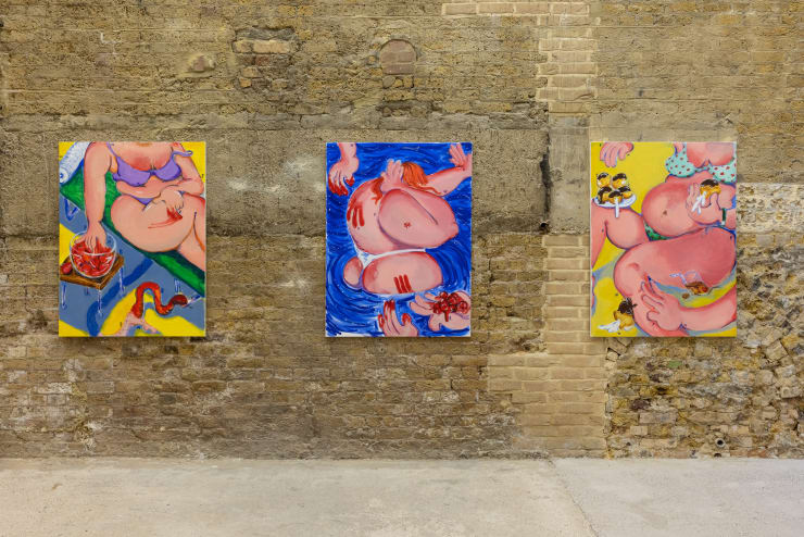 Olivia Sterling, Really Rough Scrubbing Brush, Installation view, 2021. Goldsmiths CCA. Courtesy of the artist.