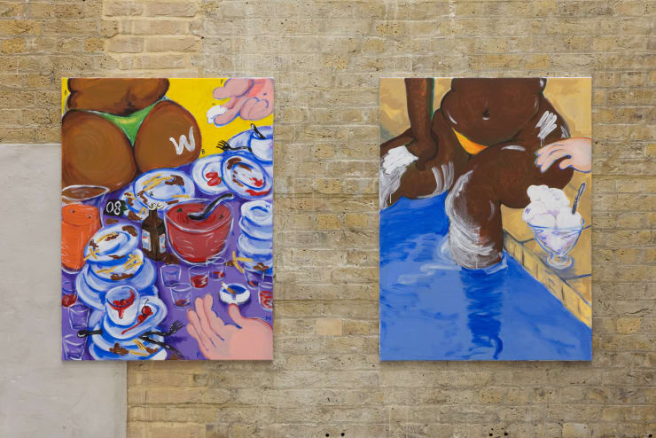 Olivia Sterling, Really Rough Scrubbing Brush, Installation view, 2021. Goldsmiths CCA. Courtesy of the artist.