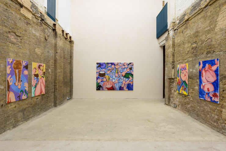 Olivia Sterling, Really Rough Scrubbing Brush, Installation view, 2021. Goldsmiths CCA. Courtesy of the artist.