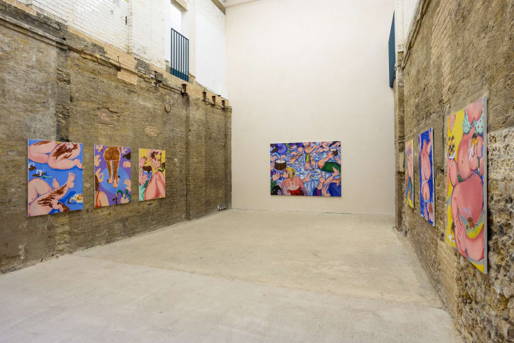 Olivia Sterling, Really Rough Scrubbing Brush, Installation view, 2021. Goldsmiths CCA. Courtesy of the artist.