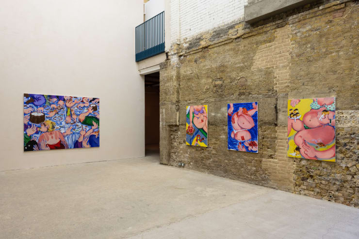 Olivia Sterling, Really Rough Scrubbing Brush, Installation view, 2021. Goldsmiths CCA. Courtesy of the artist.