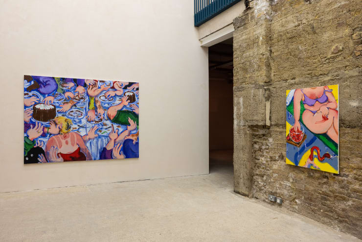 Olivia Sterling, Really Rough Scrubbing Brush, Installation view, 2021. Goldsmiths CCA. Courtesy of the artist.