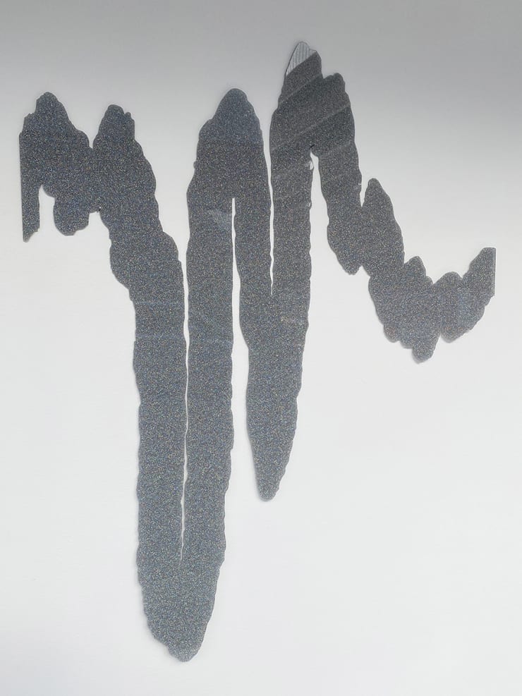 Maria-Teresa Ortoleva, Dancing behind my Eyelids (ii) (Superblink silver), 2021