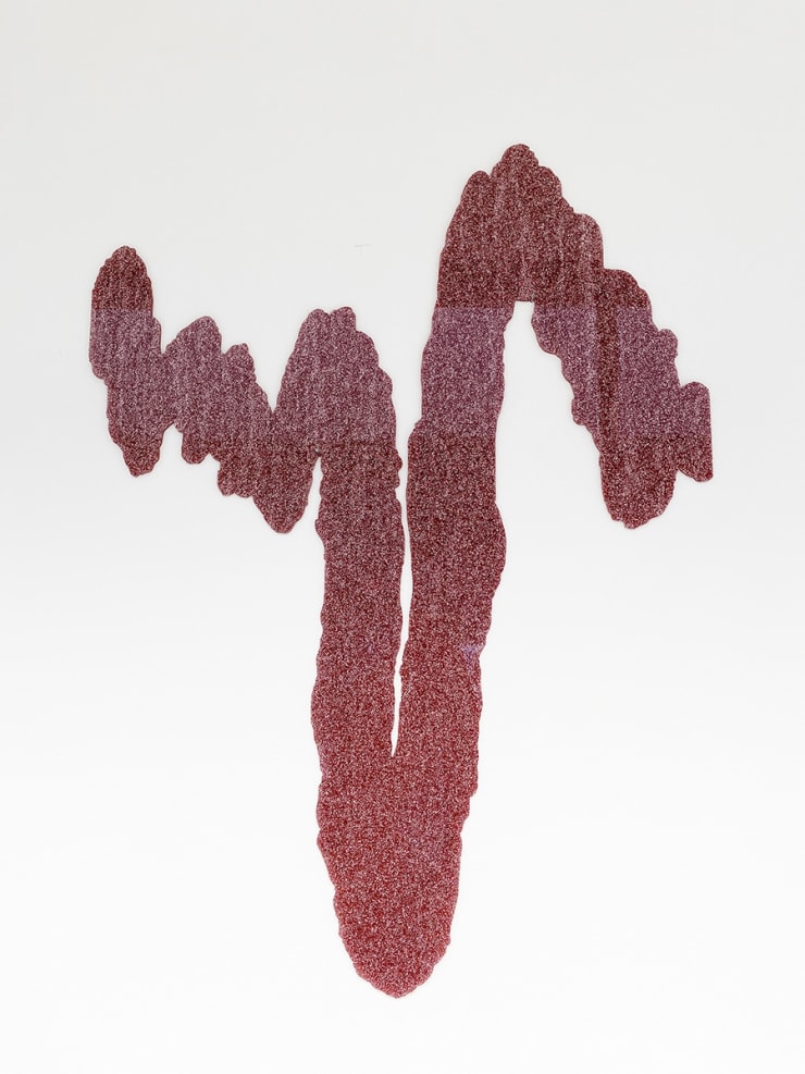 Maria-Teresa Ortoleva, Dancing behind my Eyelids (x) (Superblink pink), 2021