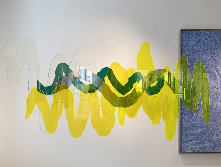 Maria-Teresa Ortoleva, Forest Bathing (Lockdown Waves), 2021