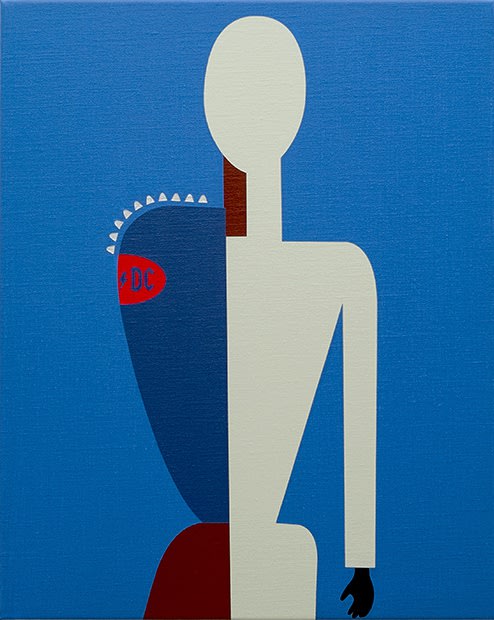 Juan Bolivar, Let Me Put My Love into You (after after Malevich, 1929-32), 2015