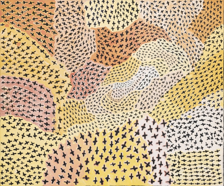 Myra Patrick Herbert, Budgerigar Dreaming - Ngatijirri Jukurrpa (duplicate), 2019