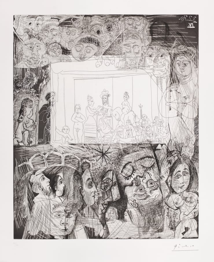 Ecce Homo, d'Après Rembrandt (Bloch 1865)