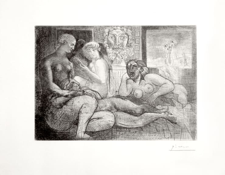 Three women talking to each other