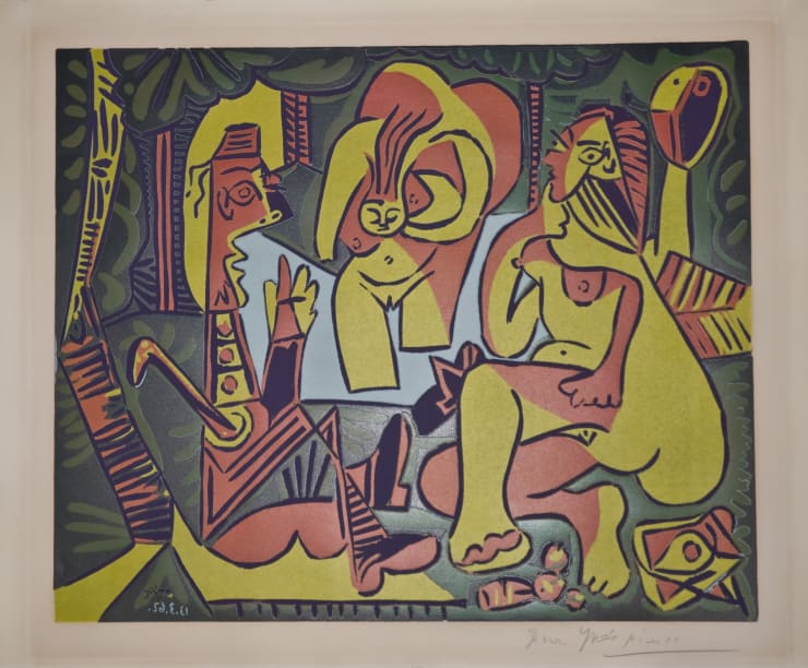 An abstract figurative art