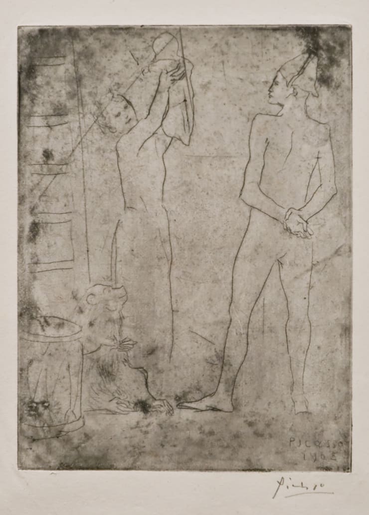 The family of Saltimbanques