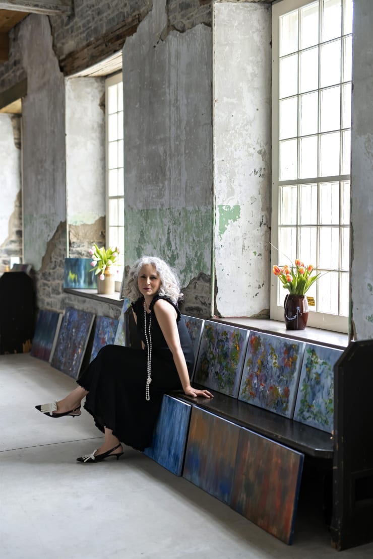 Karen Dover At Valley Textile Museum In Almonte 21