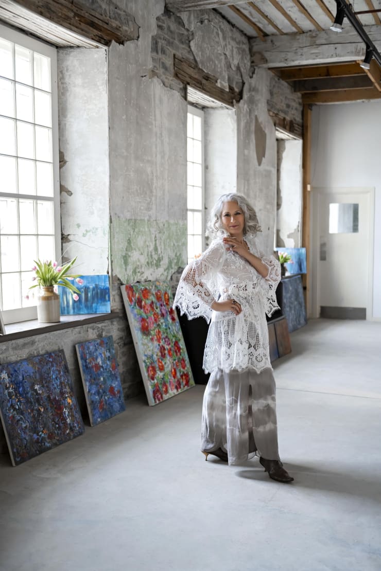 Karen Dover At Valley Textile Museum In Almonte 13