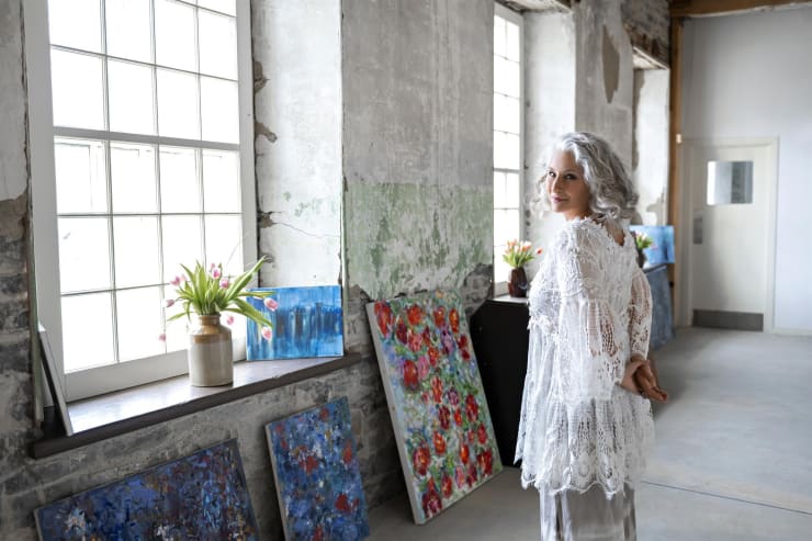 Karen Dover At Valley Textile Museum In Almonte 24