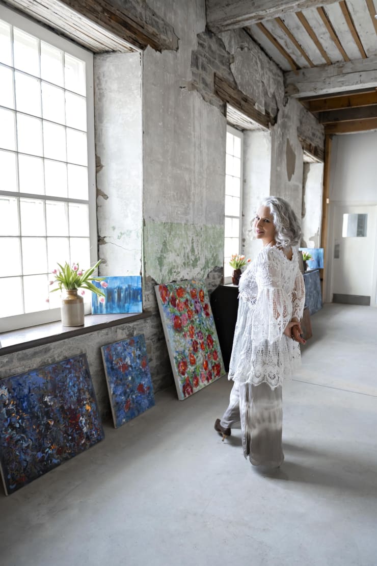 Karen Dover At Valley Textile Museum In Almonte 13