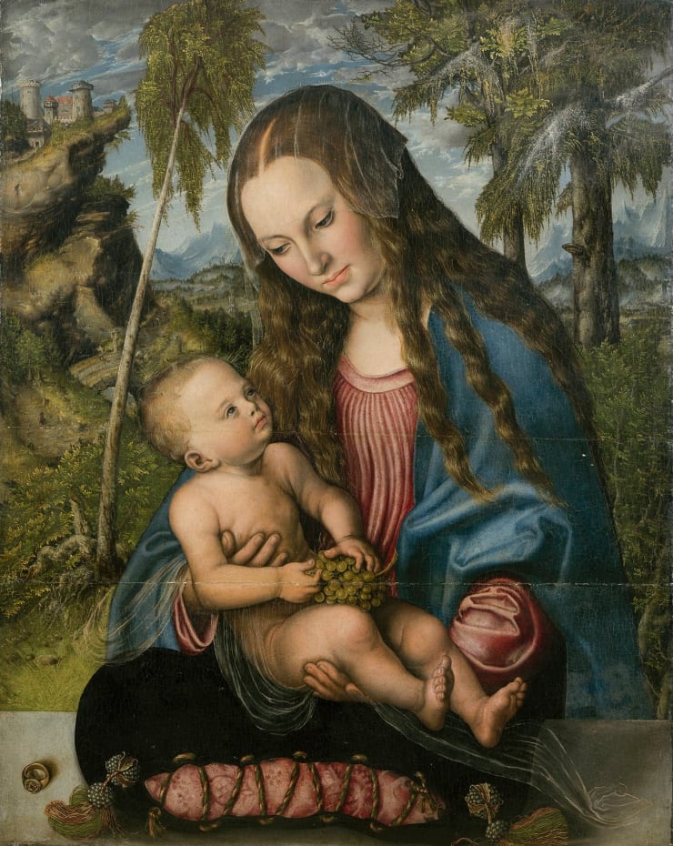 Lucas Cranach der Ältere Madonna mit dem Kind um 1510