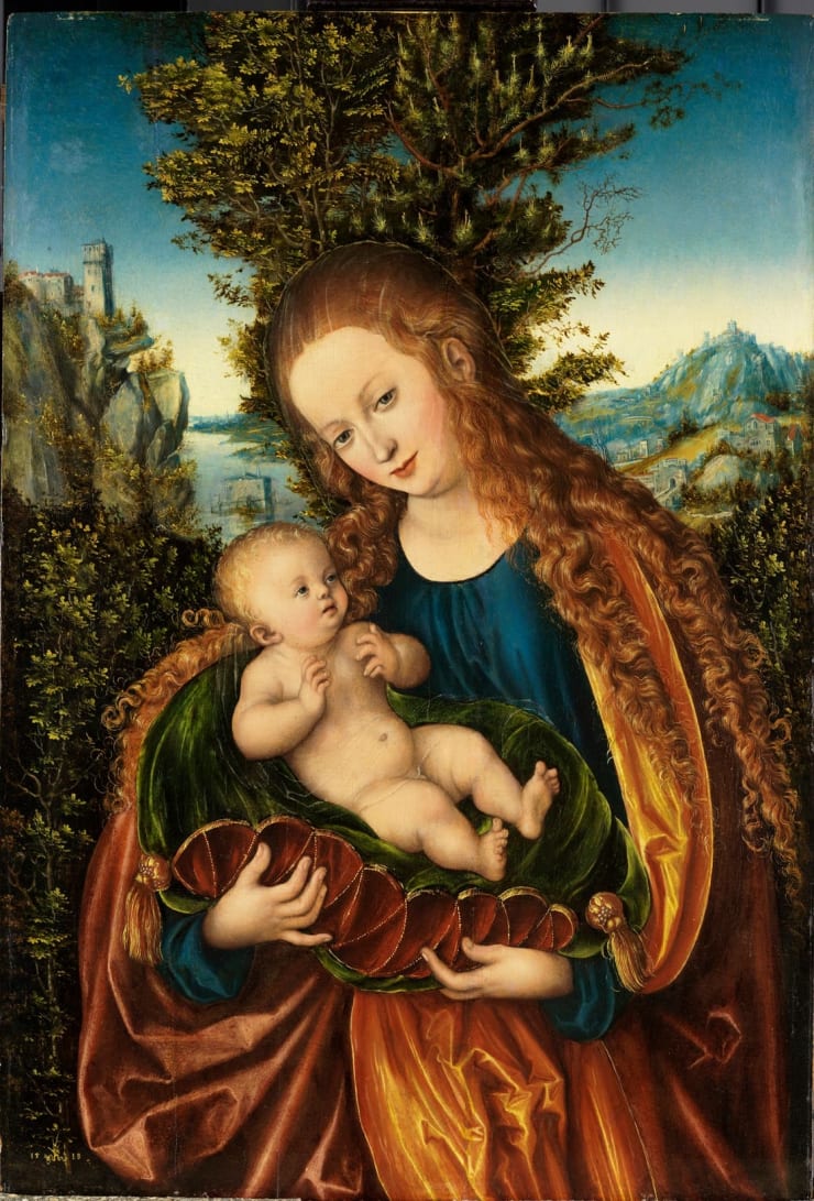 Lucas Cranach der Ältere Maria mit dem Kinde, 1518