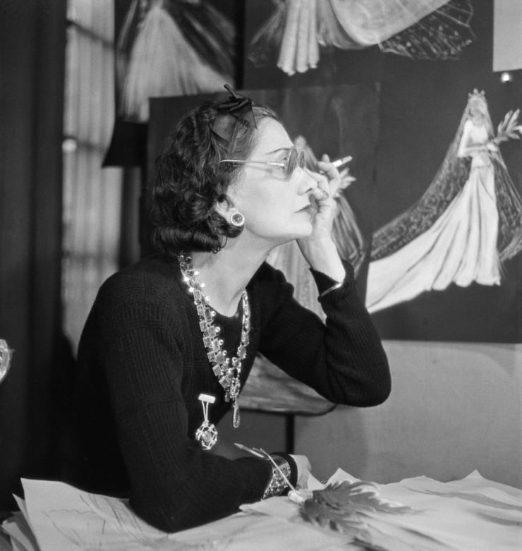Roger Schall "Coco Chanel", 1938, 30 x 28 cm, silver gelatin print
