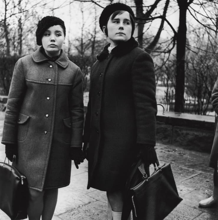 Antanas Sutkus "Students", 1968, 38 x 38 cm, silver gelatin print