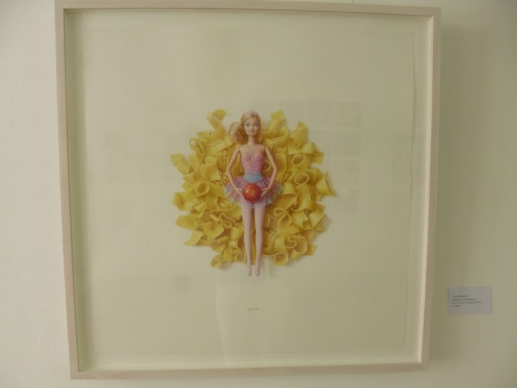 Richard Wientzek Madonna im Strahlenkranz, Tusche und Farbstifte auf Papier, 2014. (Foto: BK / dia)