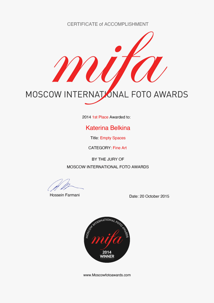 Moscow International Foto Awards 2014