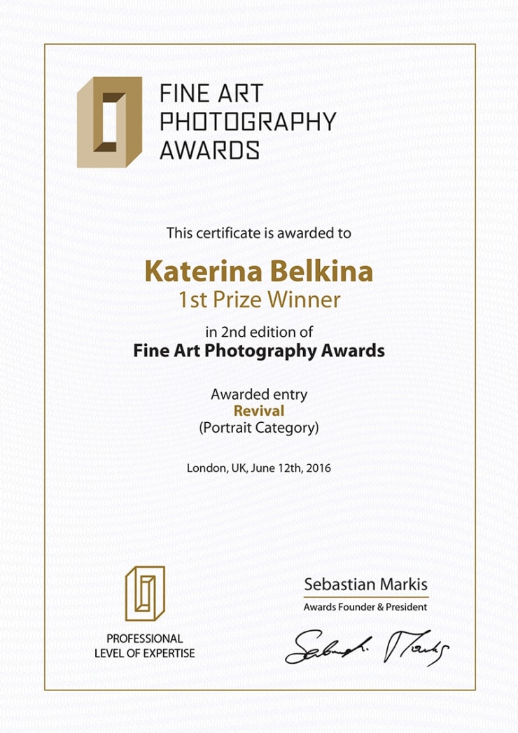 Fine Art Photography Awards 2016