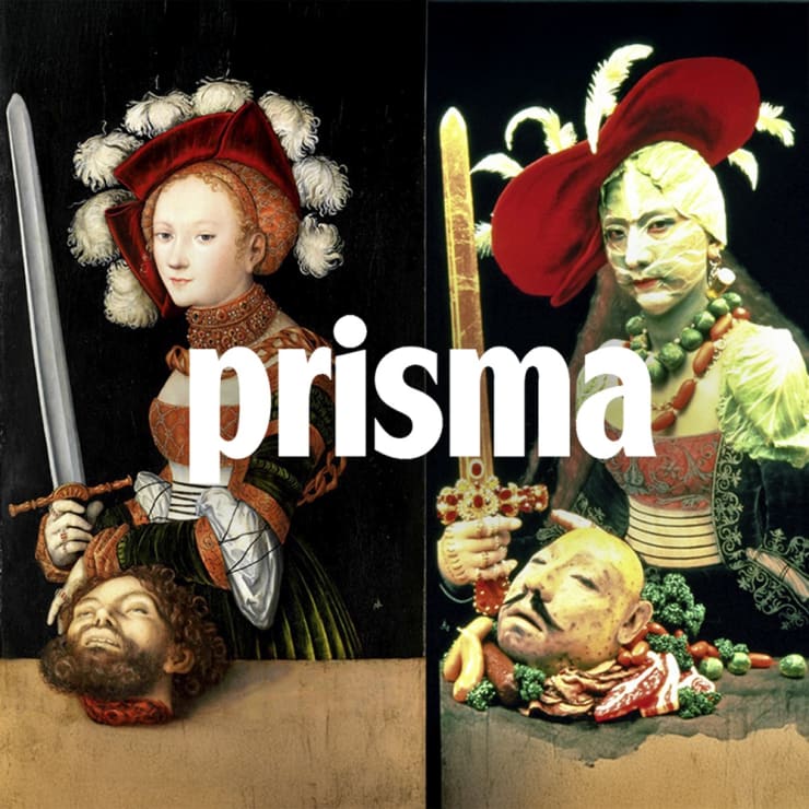 On the left the original: Cranach's "Judith" comes from New York to the Rhine; Right the interpretation: Yasumusa Morimura's version of Judith from 1991