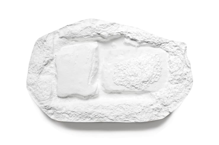 Polis (parapraxis), I, 2016 Plaster 47.4 x 29.5 x 7 cm