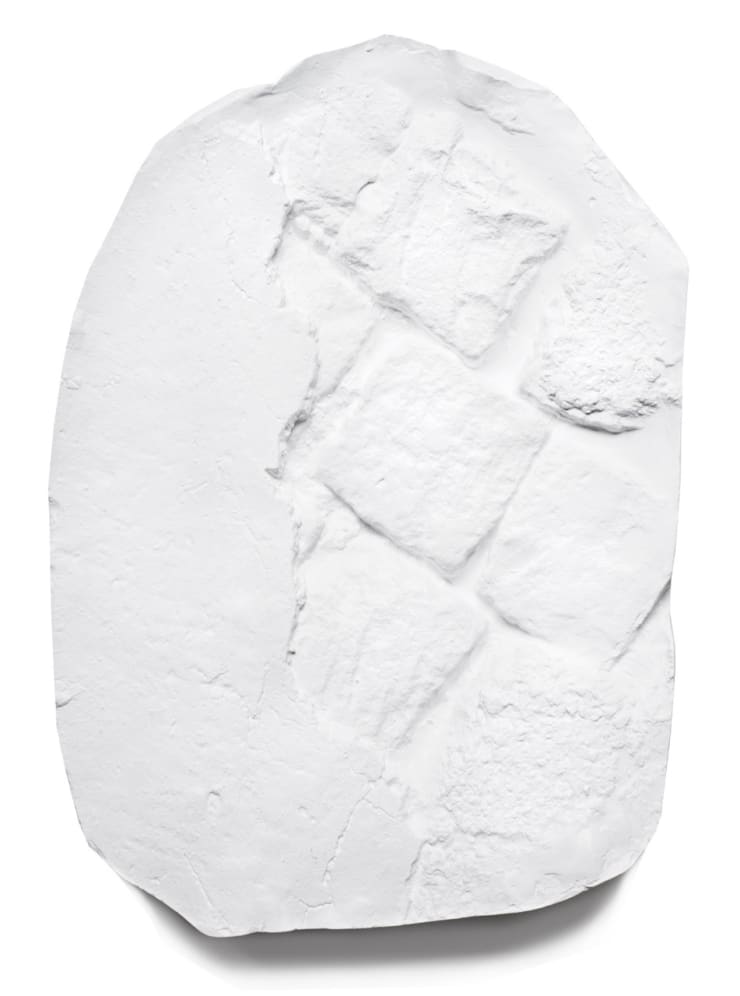 Polis (parapraxis), II, 2016 Plaster 47 x 32.5 x 7 cm