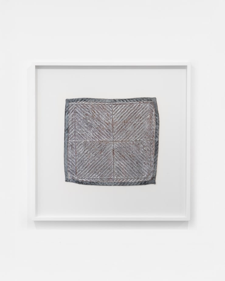 Heidi Bucher Untitled, 1981 Mother of pearl, latex, textile