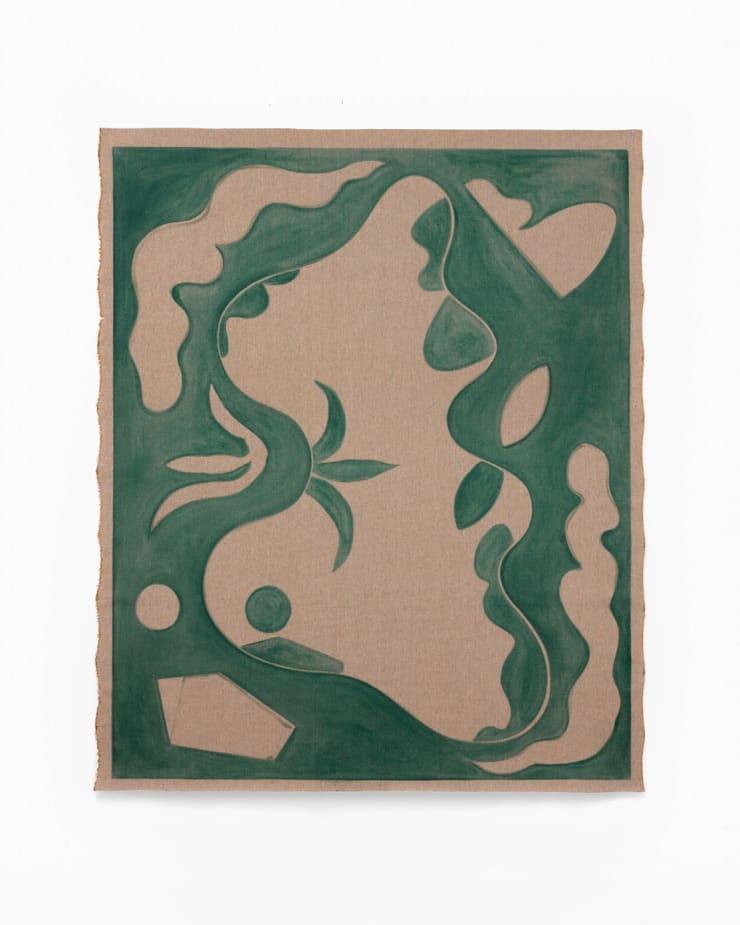 Tiago Mestre Untitled, 2025 Oil on raw linen