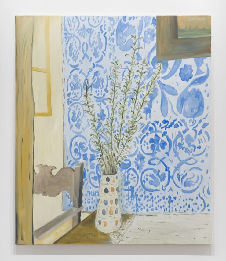 Renata de Bonis Bluets (M.N.), 2024 Oil on canvas