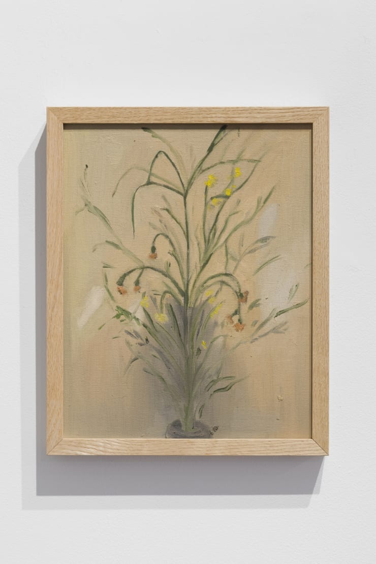 Renata de Bonis weed, 2024 Oil on linen