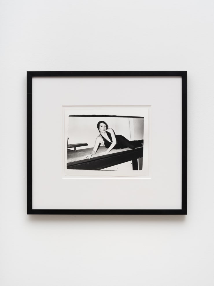 Andy Warhol Liza Minnelli posing in Halston's Apartment, c. 1979 Gelatin silver print
