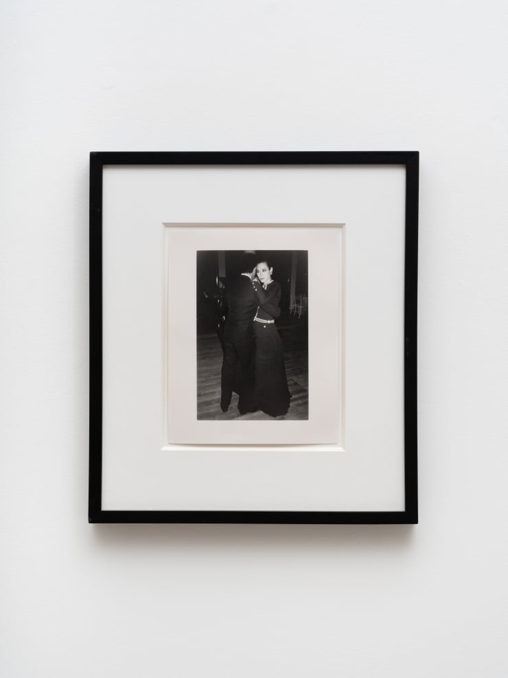 Andy Warhol Tina Chow Dancing at Karl Lagerfeld dinner at MOMA, 1984 Gelatin silver print