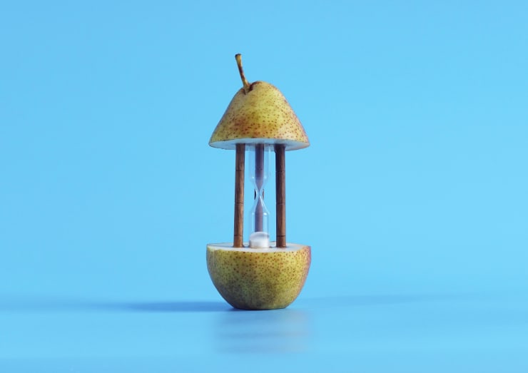 Clara Hastrup Untitled (Pear), 2021 digital c-print on semi-gloss paper