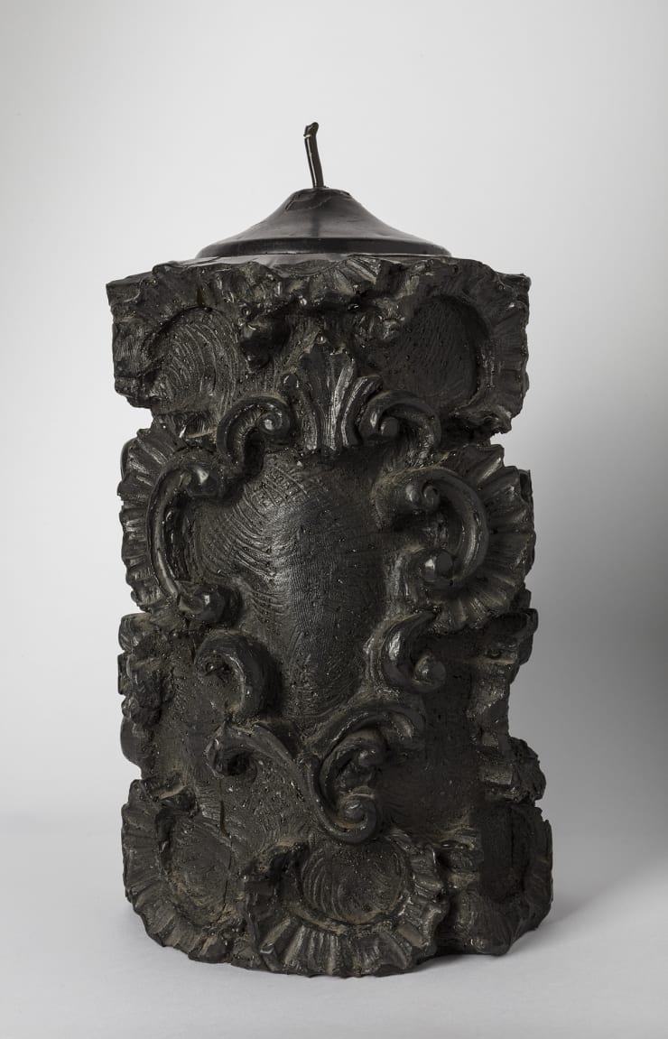 Peter Fischli & David Weiss Candle, 1986 Cast rubber, black