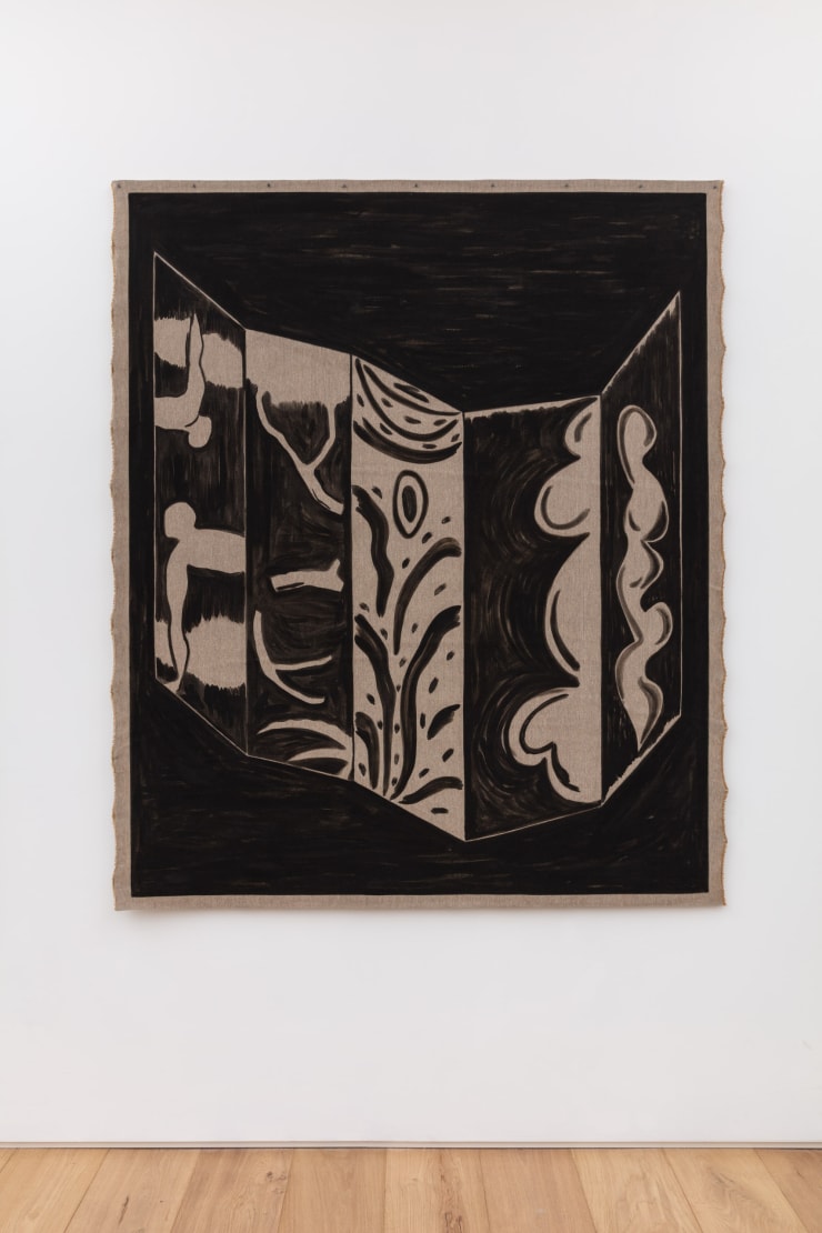 Tiago Mestre BP VIII, 2022 Oil on raw linen