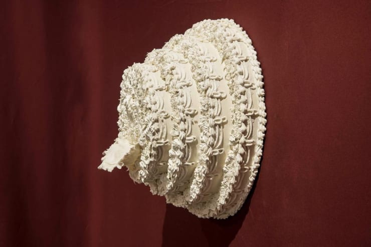 Maria Livman (água benta) holy water, 2022 Oil and porcelain on canvas