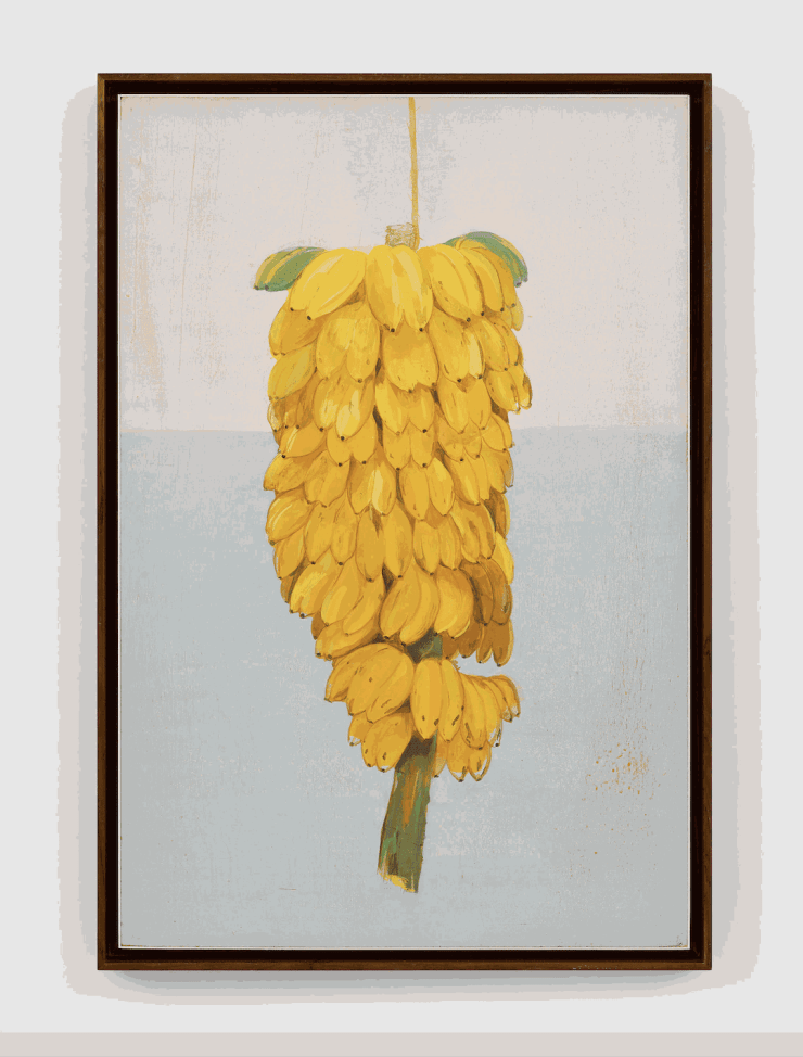 Mahesh Baliga Banana Branch, 2022 Casein on board
