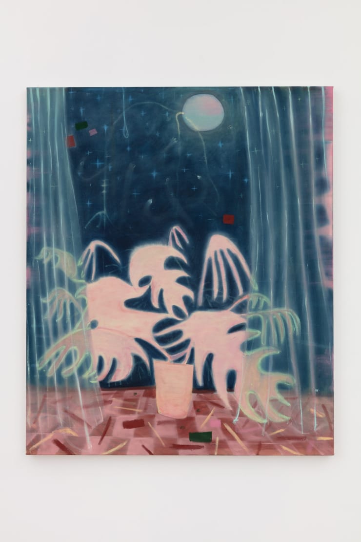 Pippa El-Kadhi Brown And Then Everything Buzzes and Becomes Alive, 2023 Oil on canvas