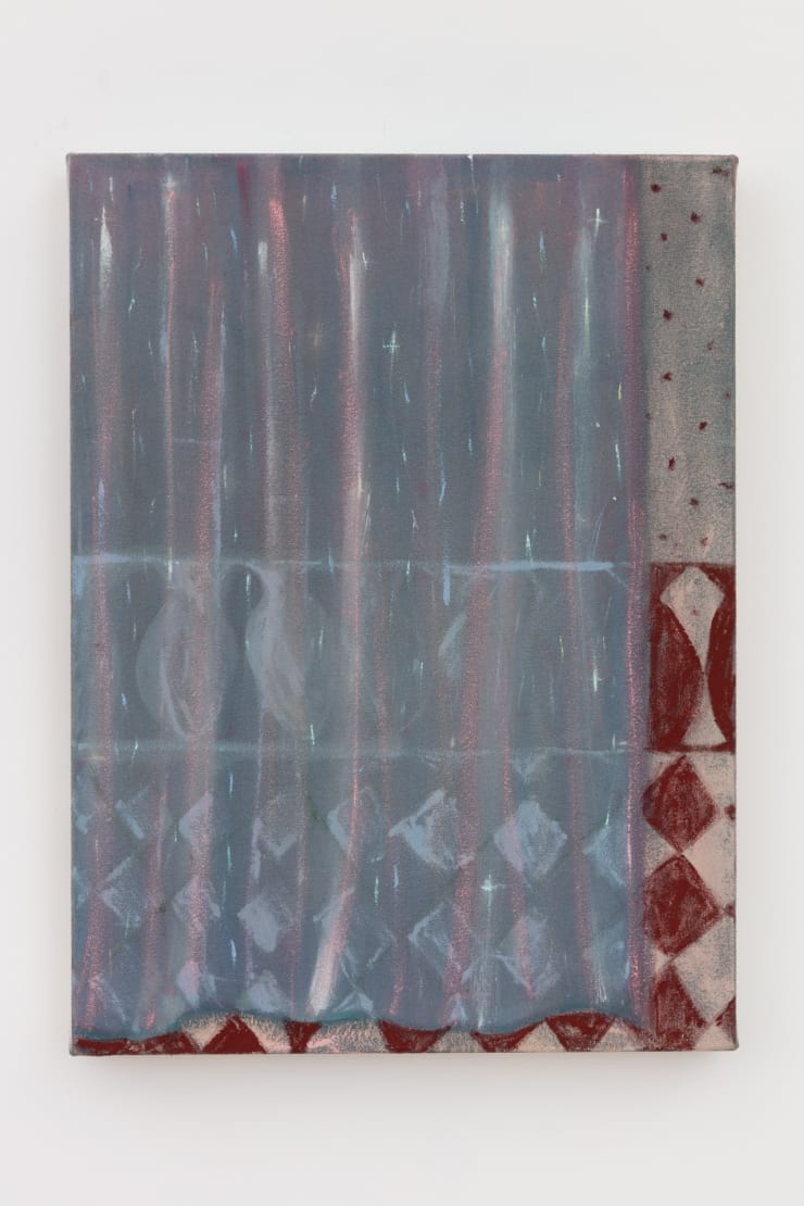 Pippa El-Kadhi Brown Veil After Midnight, 2023 Oil on canvas