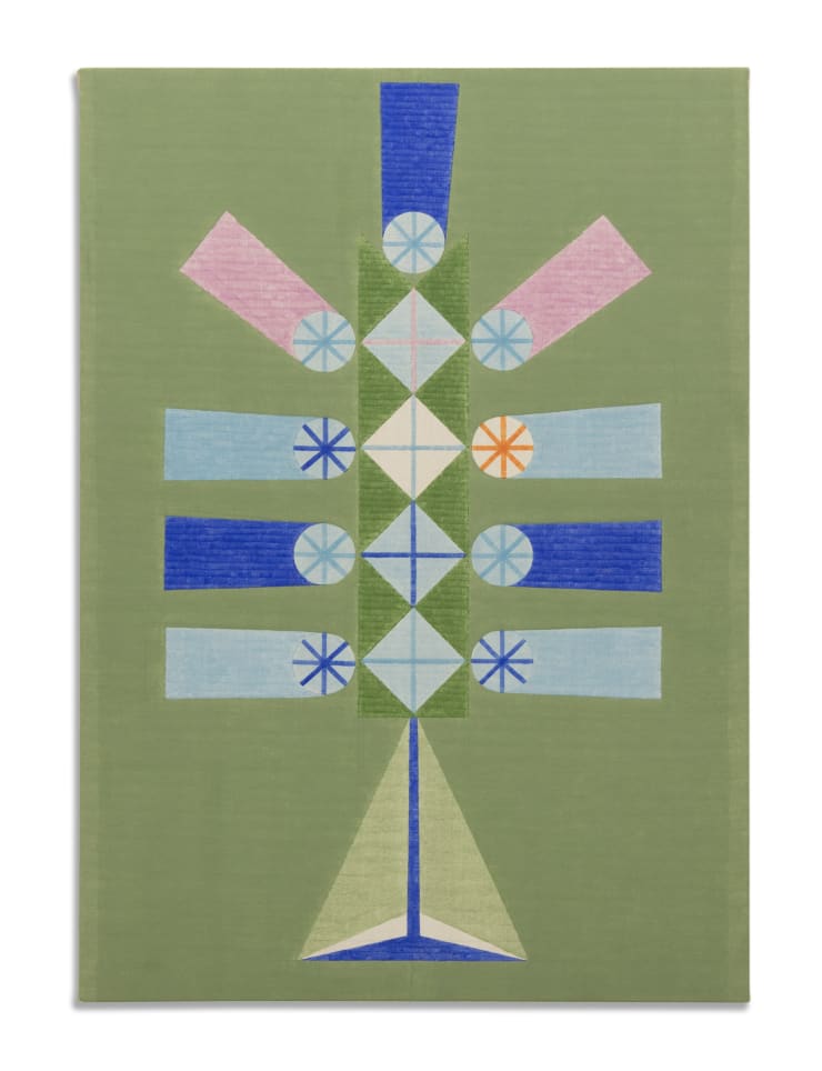 André Ricardo Untitled, 2024 Egg tempera on linen