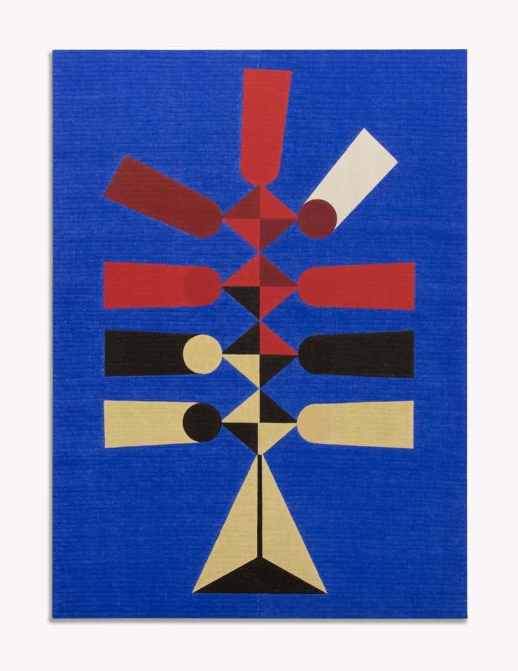André Ricardo Untitled, 2024 Egg tempera on linen