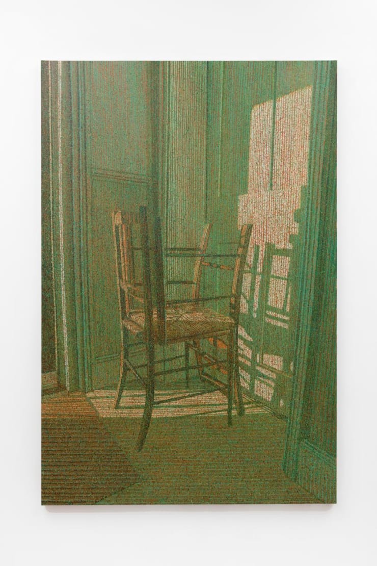 Marco Bizzarri Apertura III, 2024 Oil and acrylic on canvas